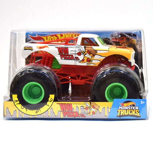 Masinuta Hot Wheels: Monster Trucks Hw Pizza 1:24