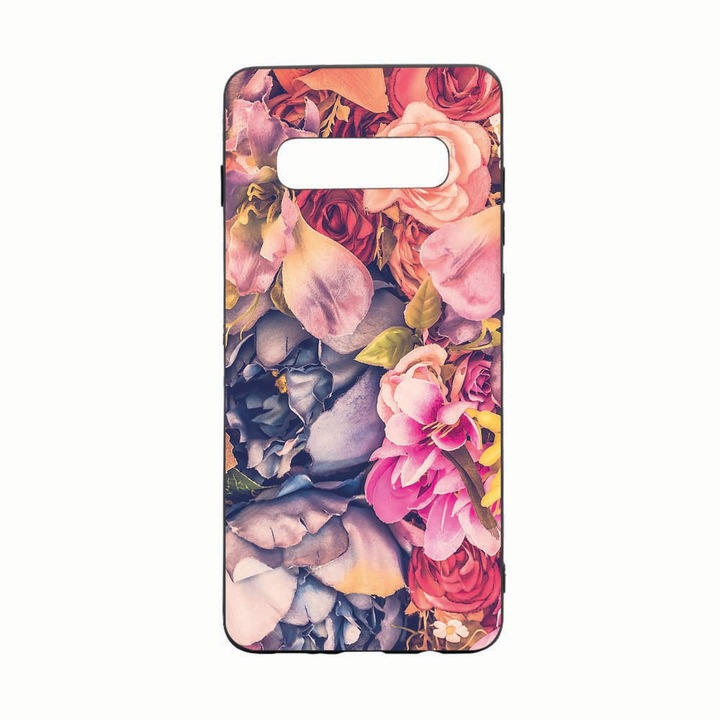 Силиконов калъф Unique за Samsung Galaxy S10 Plus, Floral, B05