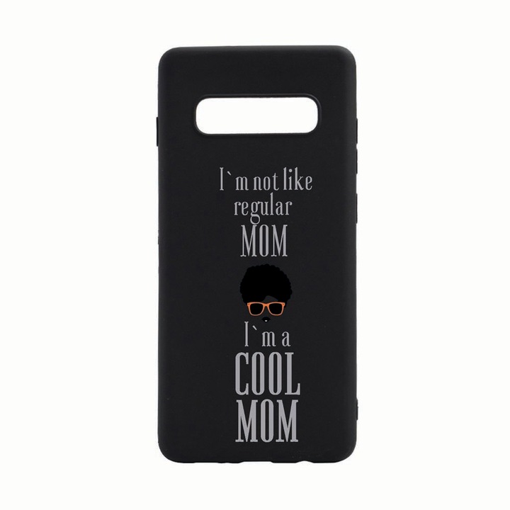Силиконов калъф Unique за Samsung Galaxy S10 Plus, Cool Mom, B019