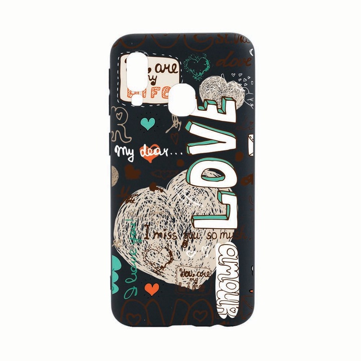 Силиконов калъф Unique за Huawei P Smart 2019 / Honor 10 Lite, Love, B025