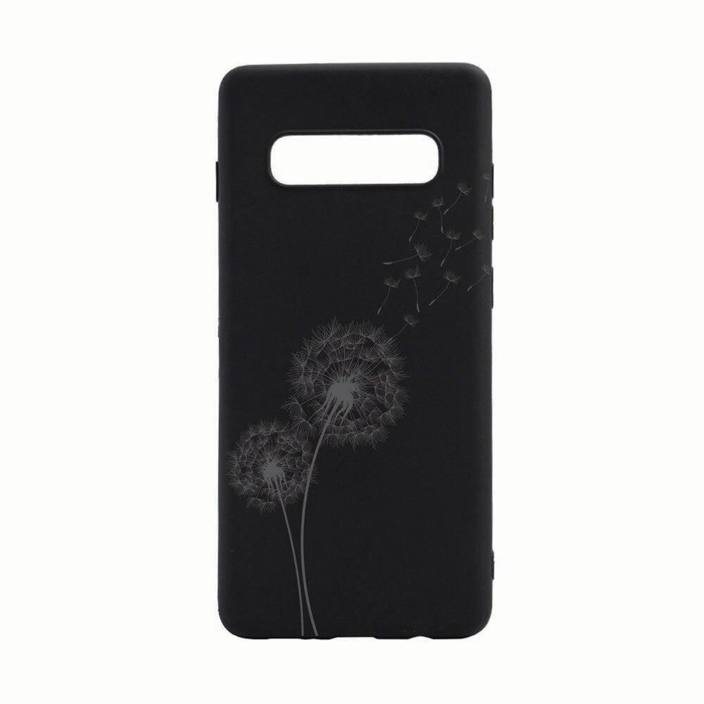Husa Samsung Galaxy S10 Plus, Dandelion, rezistenta la uzura, anti-alunecare, din silicon Premium, B022