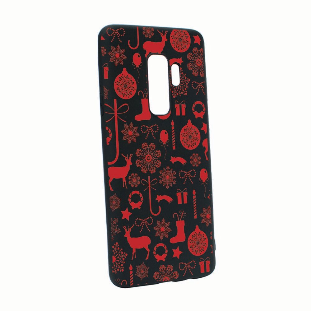 Husa Xiaomi Redmi Note 8 Pro, Xmas Pattern, rezistenta la uzura, anti-alunecare, din silicon Premium, B07