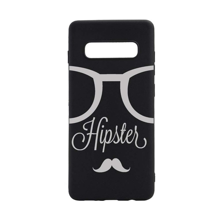 Силиконов калъф Unique за Samsung Galaxy S10 Plus, Hipster, B012