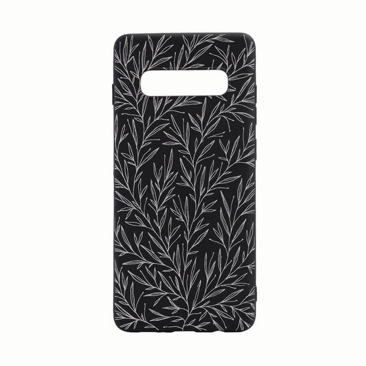 Силиконов калъф Unique за Samsung Galaxy S10 Plus, Leaf, B017