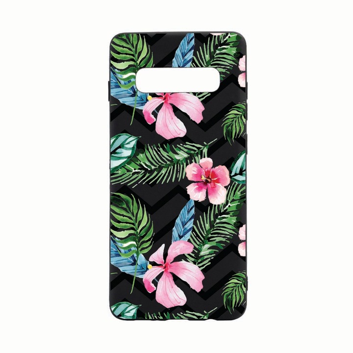 Силиконов калъф Unique за Samsung Galaxy S10 Plus, Tropical, B049