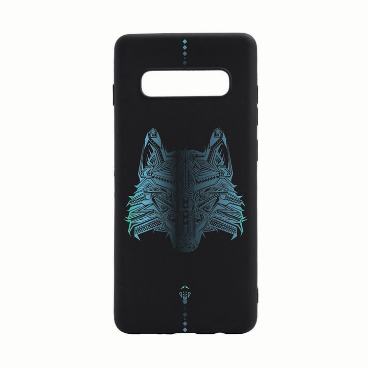 Силиконов калъф Unique за Samsung Galaxy S10 Plus, Wolf, B050