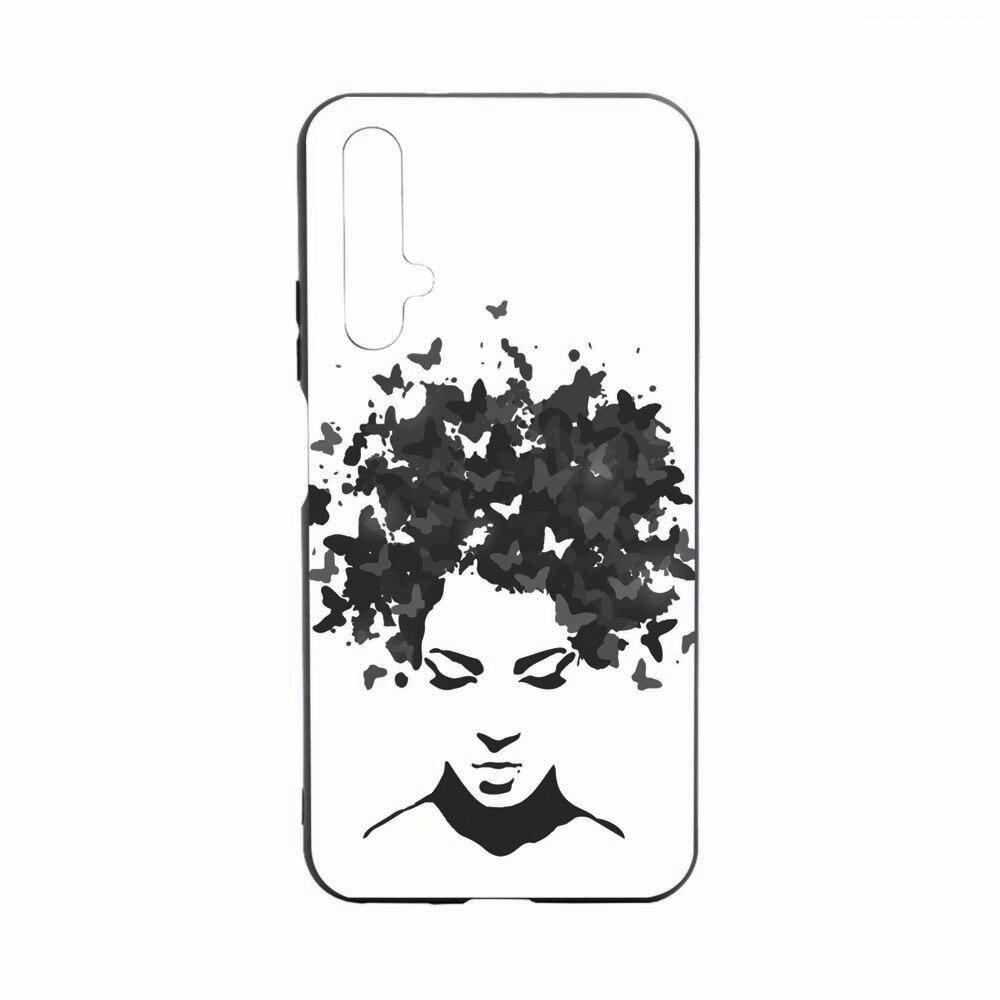 Husa Huawei Honor 20, Woman, rezistenta la uzura, anti-alunecare, din silicon Premium, B051