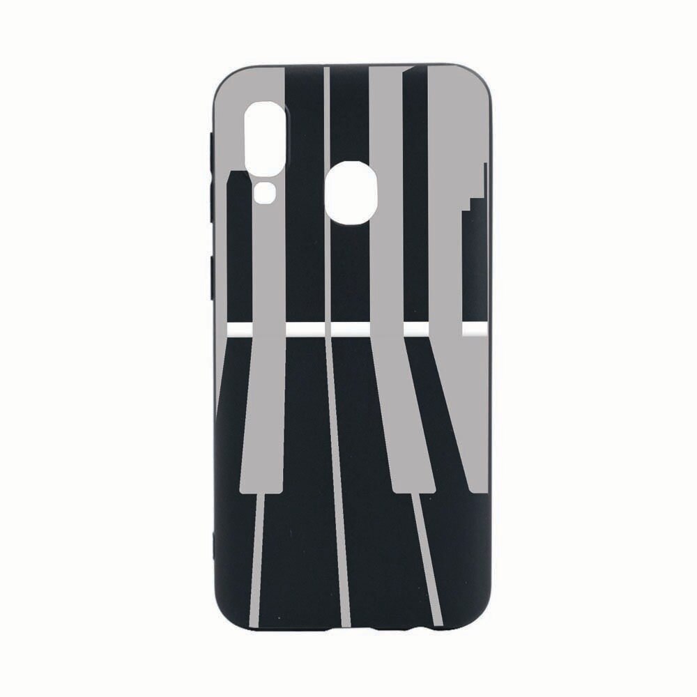 Husa Huawei P Smart 2019 / Honor 10 Lite, Piano, rezistenta la uzura, anti-alunecare, din silicon Premium, B045