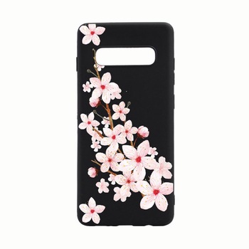 Husa Samsung Galaxy S10, Spring Flower, rezistenta la uzura, anti-alunecare, din silicon Premium, B062 Husa Samsung Galaxy S10, Spring Flower, rezistenta la uzura, anti-alunecare, din silicon Premium, B062