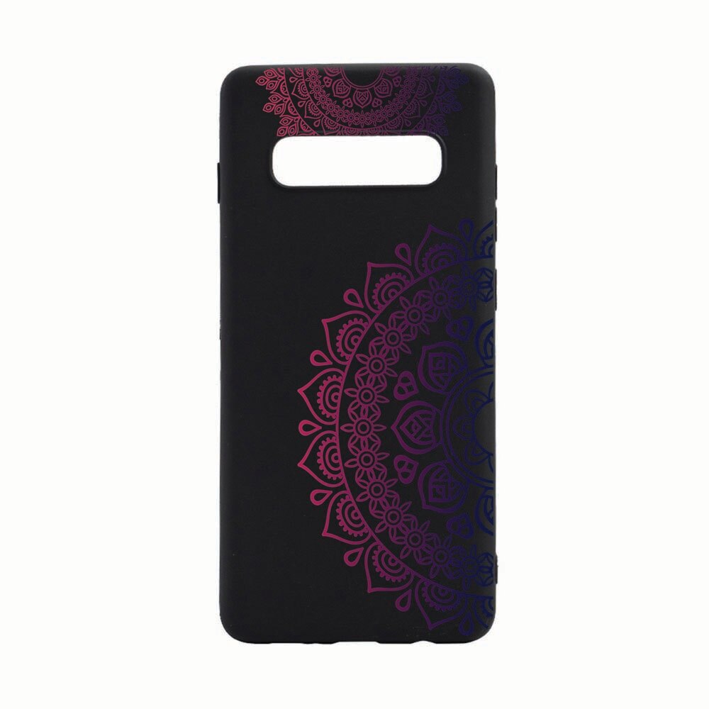 Husa Samsung Galaxy S10, Non-Figurative Color, rezistenta la uzura, anti-alunecare, din silicon Premium, B063