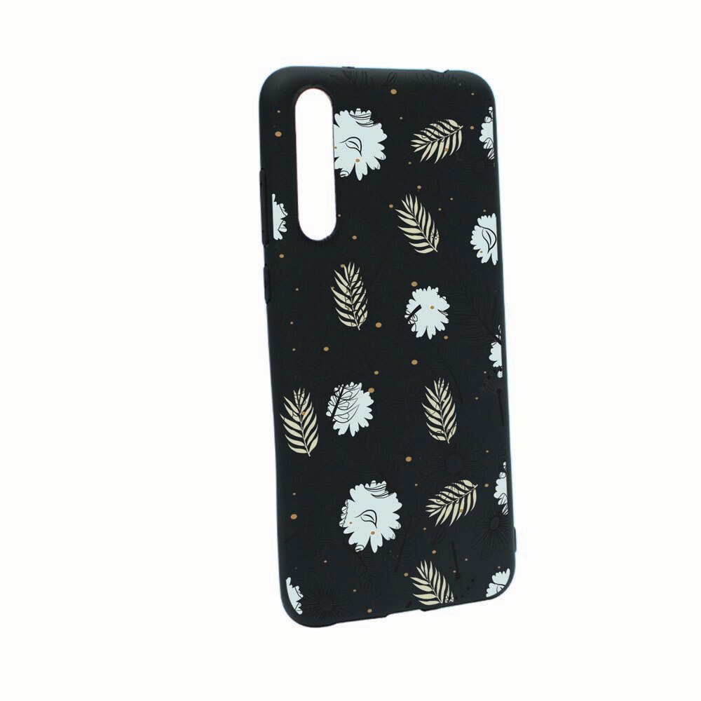 Husa Samsung Galaxy A70 / A70s, Flowers, rezistenta la uzura, anti-alunecare, din silicon Premium, B081