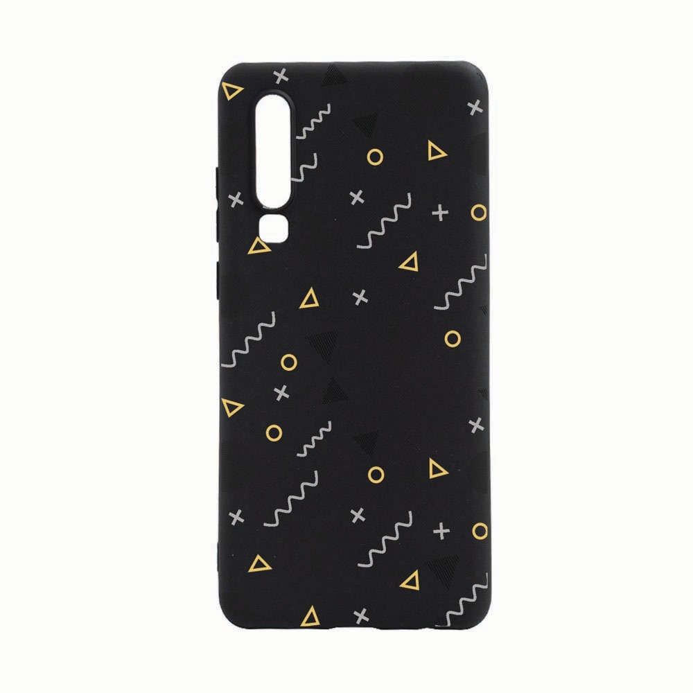 Husa Samsung Galaxy A7 2018, Abstract, rezistenta la uzura, anti-alunecare, din silicon Premium, B074