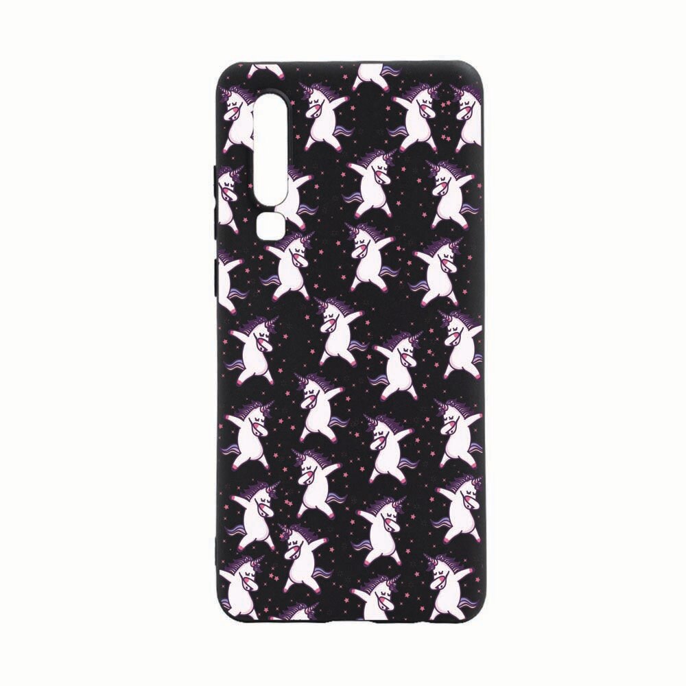 Husa Samsung Galaxy A7 2018, Unicorn, rezistenta la uzura, anti-alunecare, din silicon Premium, B073