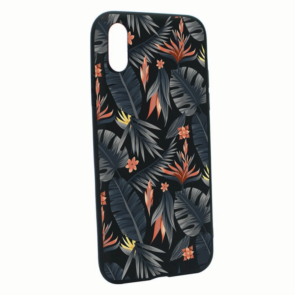 Husa Samsung Galaxy A10, Tropical Pattern, rezistenta la uzura, anti-alunecare, din silicon Premium, B088