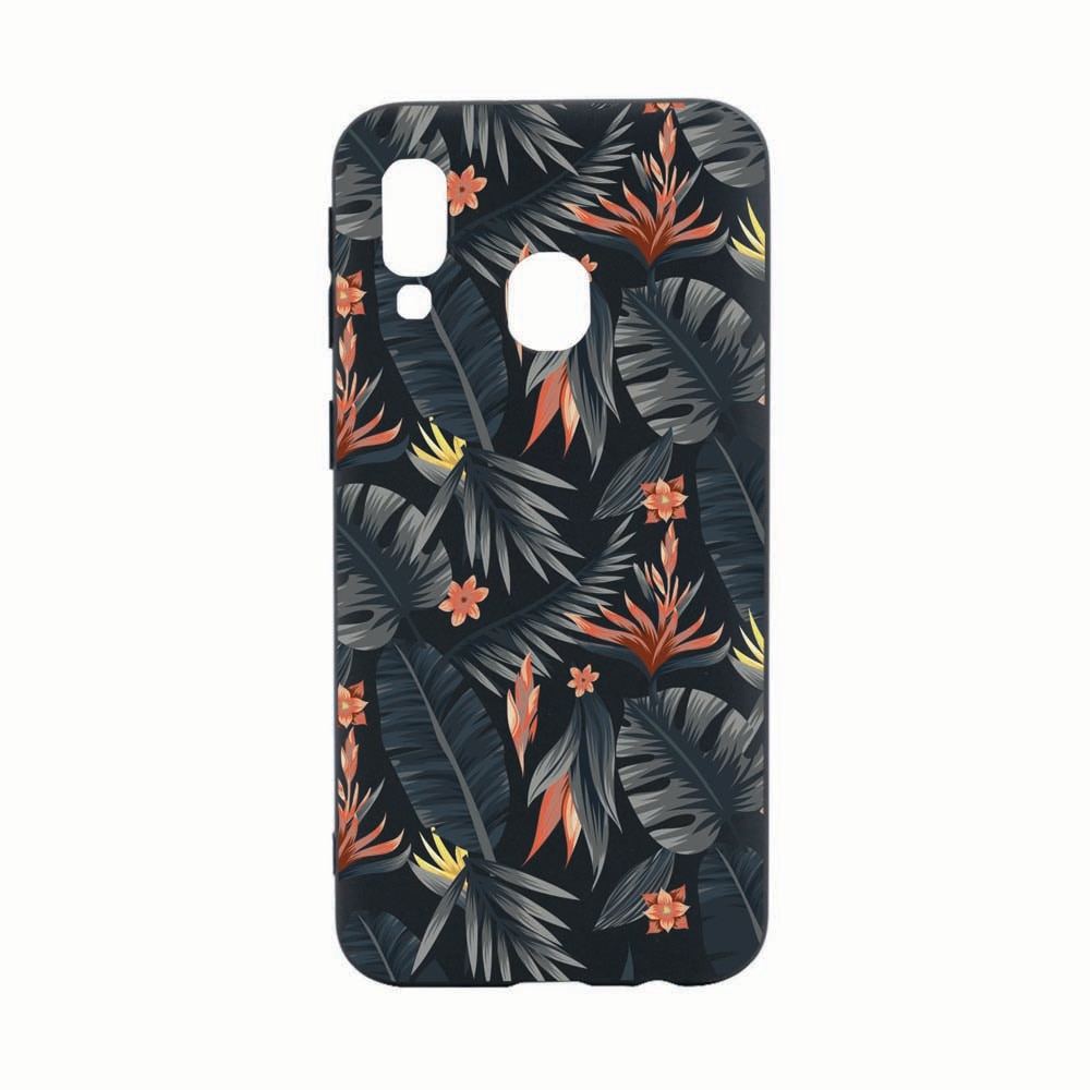 Husa Xiaomi Redmi Note 7, Tropical Pattern, rezistenta la uzura, anti-alunecare, din silicon Premium, B088