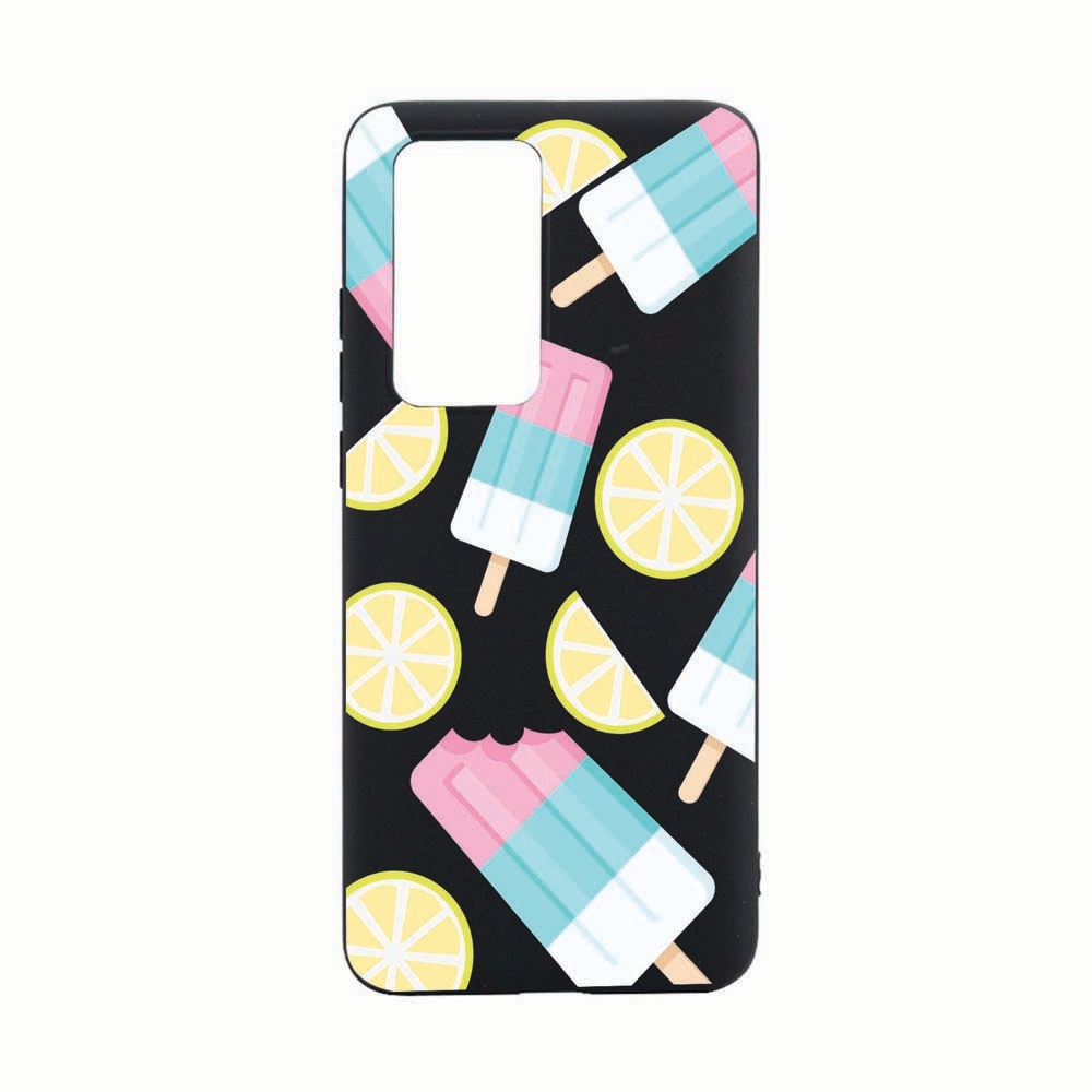 Husa Huawei P40, Ice-Cream, rezistenta la uzura, anti-alunecare, din silicon Premium, B065