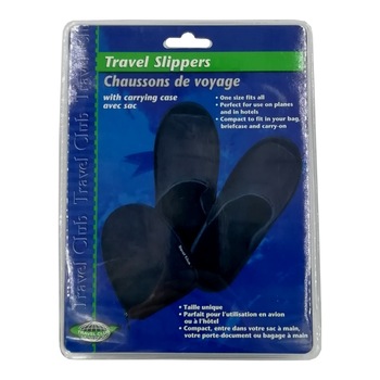Papuci voiaj culoare neagra, Travel Club Papuci voiaj culoare neagra, Travel Club