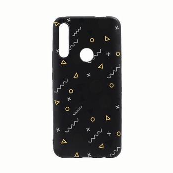 Husa Huawei Y7 2019, Abstract, rezistenta la uzura, anti-alunecare, din silicon Premium, B074 Husa Huawei Y7 2019, Abstract, rezistenta la uzura, anti-alunecare, din silicon Premium, B074