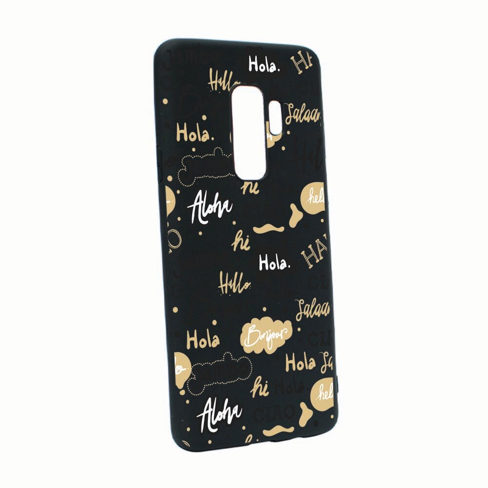 Husa Xiaomi Redmi Note 8 Pro, Hello, rezistenta la uzura, anti-alunecare, din silicon Premium, B078