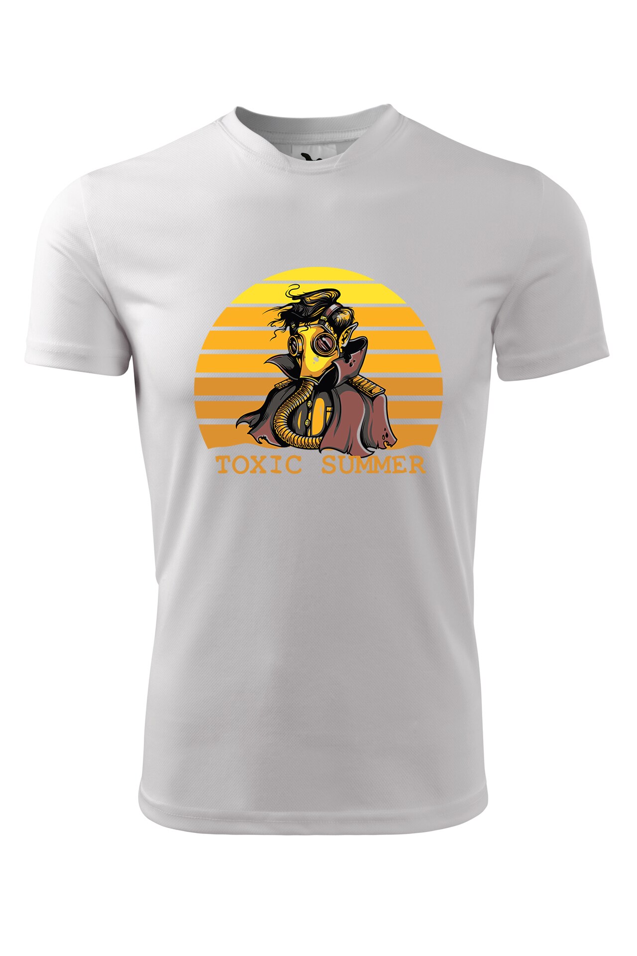 Tricou personalizat, Toxic Summer, Adler, Alb