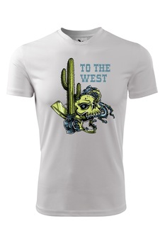 Tricou personalizat, West, Adler, Alb Tricou personalizat, West, Adler, Alb