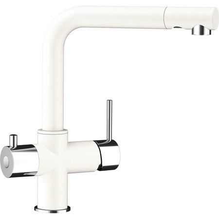 Baterie granit Schock Wellus cu 3 Cai Alpina, finisaj granit, rotatie tija la 360 grade