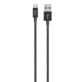 Cablu incarcare-sincronizare Belkin MIXIT UP Metallic, micro-USB to USB, Negru Cablu incarcare-sincronizare Belkin MIXIT UP Metallic, micro-USB to USB, Negru