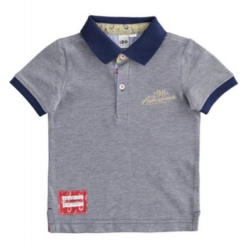 Tricou baieti Ido polo, Bleumarin/Alb Tricou baieti Ido polo, Bleumarin/Alb