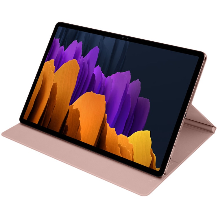 Husa de protectie Samsung Book Cover pentru Galaxy Tab S7, Brown