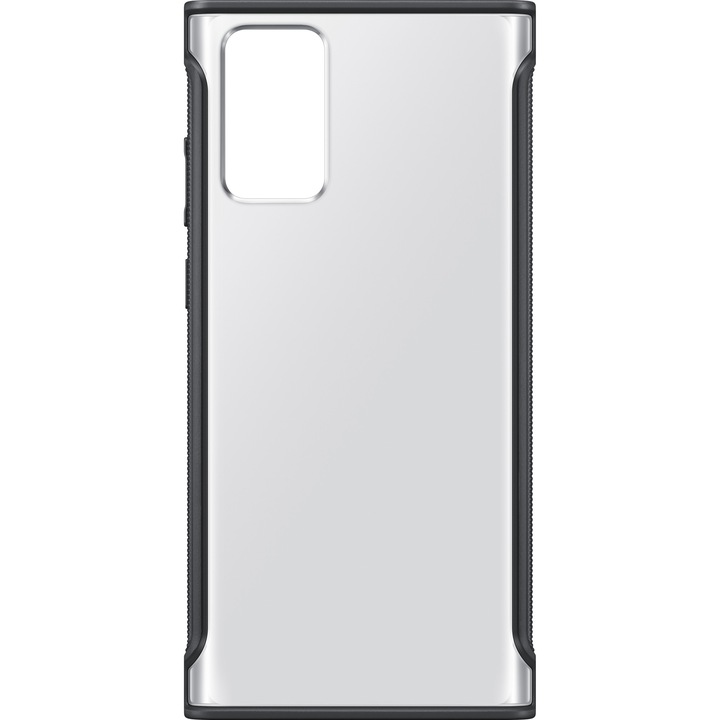 Предпазен калъф Samsung Clear Protective, За Galaxy Note 20, Black