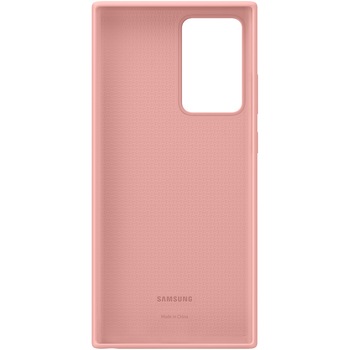 Husa de protectie Samsung Silicone pentru Galaxy Note 20 Ultra, Copper Brown Husa de protectie Samsung Silicone pentru Galaxy Note 20 Ultra, Copper Brown
