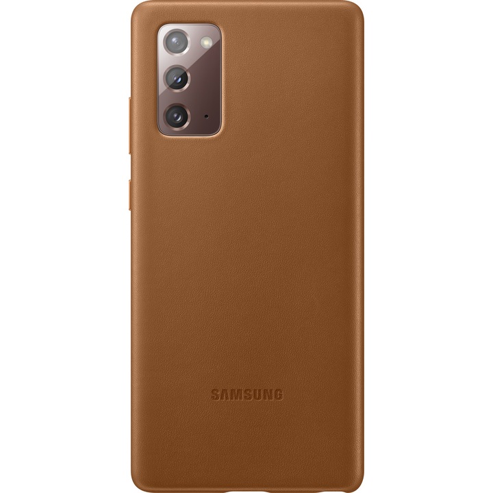 Калъф Samsung Leather за Galaxy Note 20, Brown