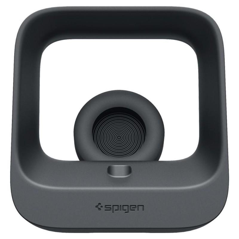 Stand cu Incarcare 2 in 1 Spigen S316 Charcoal