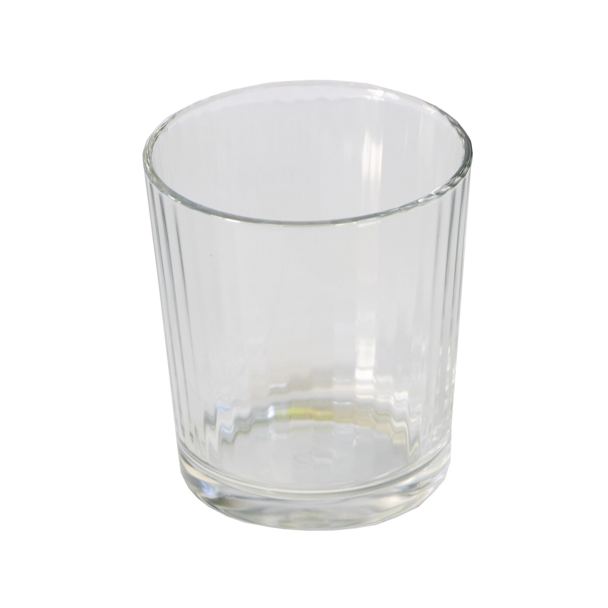 Set 6 pahare cu striatii pasabahce, 360 ml, Transparente