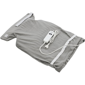 Pad cu incalzire electrica pentru gat si spate, Kring, 63 x 42 cm, 3 trepte de incalzire, 100 W, Gri Pad cu incalzire electrica pentru gat si spate, Kring, 63 x 42 cm, 3 trepte de incalzire, 100 W, Gri