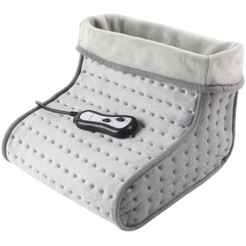 Incalzitor electric cu masaj pentru picioare Kring, 30 x 30 x 24 cm, fleece, 7.2 W, Gri Incalzitor electric cu masaj pentru picioare Kring, 30 x 30 x 24 cm, fleece, 7.2 W, Gri