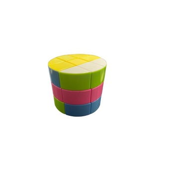 Cilindru rubik Vision, din plastic, multicolor Cilindru rubik Vision, din plastic, multicolor