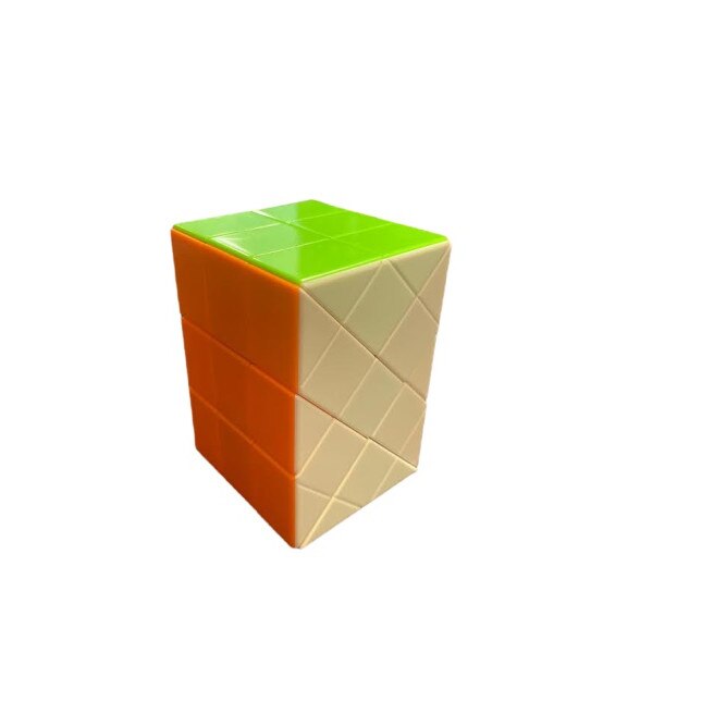 Paralelipiped Rubik din plastic, multicolor