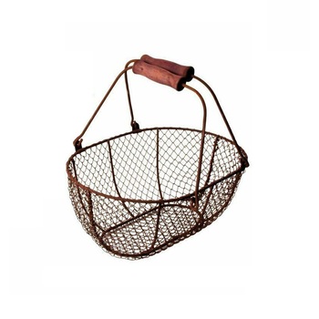 Cos metalic cu maner, 46x32x18 cm Cos metalic cu maner, 46x32x18 cm