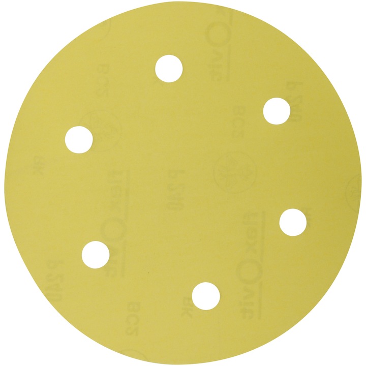 Disc Abraziv Prindere Arici cu 6 Gauri EvoTools, Diametru 210 mm, Granulatia 100