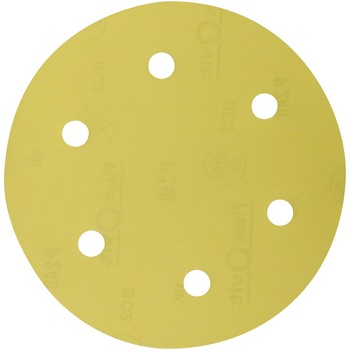 Disc Abraziv Prindere Arici cu 6 Gauri EvoTools, Diametru 210 mm, Granulatia 180 Disc Abraziv Prindere Arici cu 6 Gauri EvoTools, Diametru 210 mm, Granulatia 180