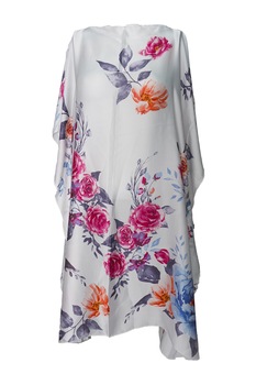 Poncho tip bluza casual de vara , Dacali, one size, alb Poncho tip bluza casual de vara , Dacali, one size, alb