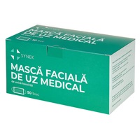 Set 50 bucati Masti medicale faciale, de protectie, de unica folosinta, nesterile,tip II R