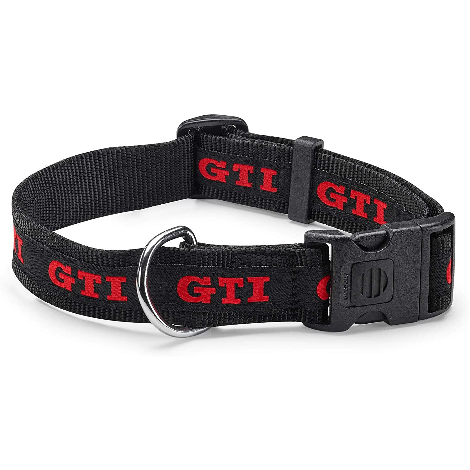 Zgarda caine Volkswagen GTI, Negru/Rosu