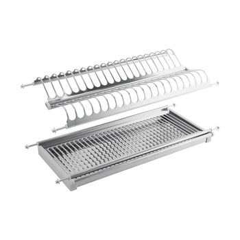 Scurgator (picurator) vase, inox, doua rafturi, corp mobilier 900 mm Scurgator (picurator) vase, inox, doua rafturi, corp mobilier 900 mm