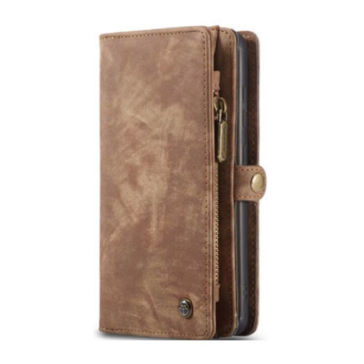 Husa All Inclusive Tip Portofel pentru Samsung Galaxy S20 Brown