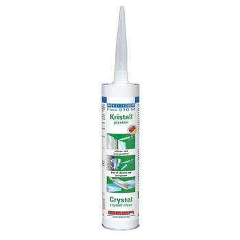 Adeziv si etansant elastic transparent Flex 310 M® Cristal MS Polimer, 310 ml Adeziv si etansant elastic transparent Flex 310 M® Cristal MS Polimer, 310 ml