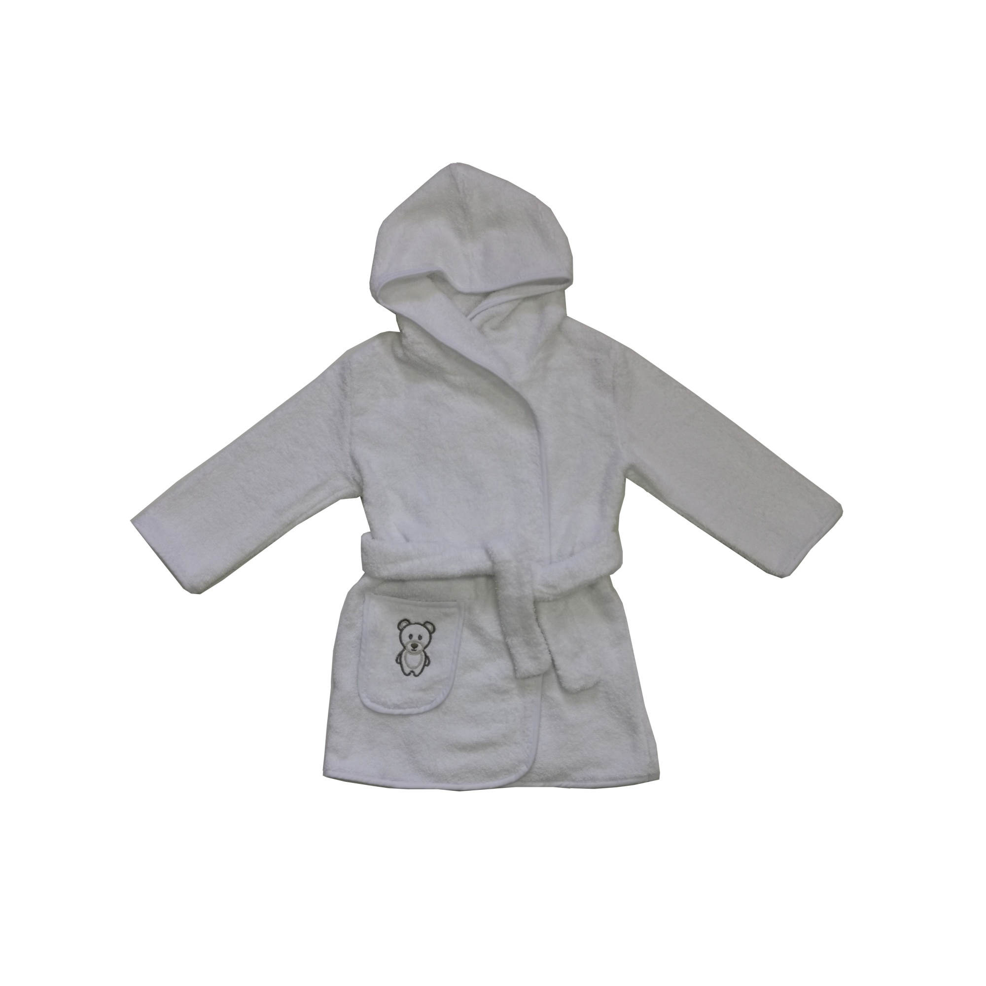 Halat de baie Sea 1-2 ani alb