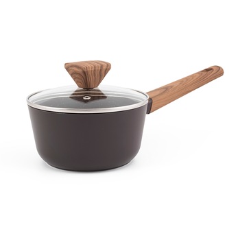 Cratita cu capac Luigi Ferrero Brugge FR-1685WH, 16 x 8,5 cm, Aluminiu, 1,4 l, Maro Cratita cu capac Luigi Ferrero Brugge FR-1685WH, 16 x 8,5 cm, Aluminiu, 1,4 l, Maro