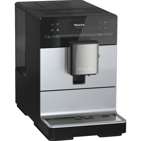 Espressor automat Miele CM 5310 Silence Silver, 15 bar, 1.3 L, OneTouch for Two, AromaticSystem, Profiluri utilizator, Argintiu